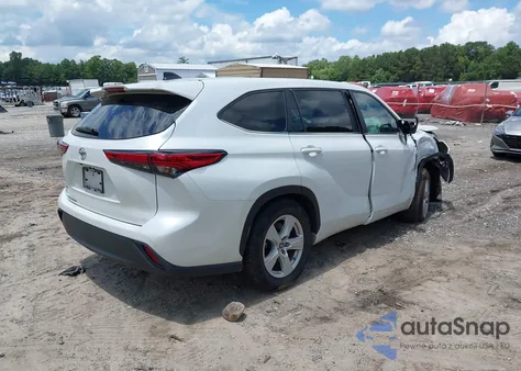 2023 Toyota Highlander L from USA, damaged, VIN 5TDKDRAH2PS038617
